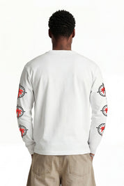 Longsleeve "FOR DREAMERS" Tour White - BASEDODICI®
