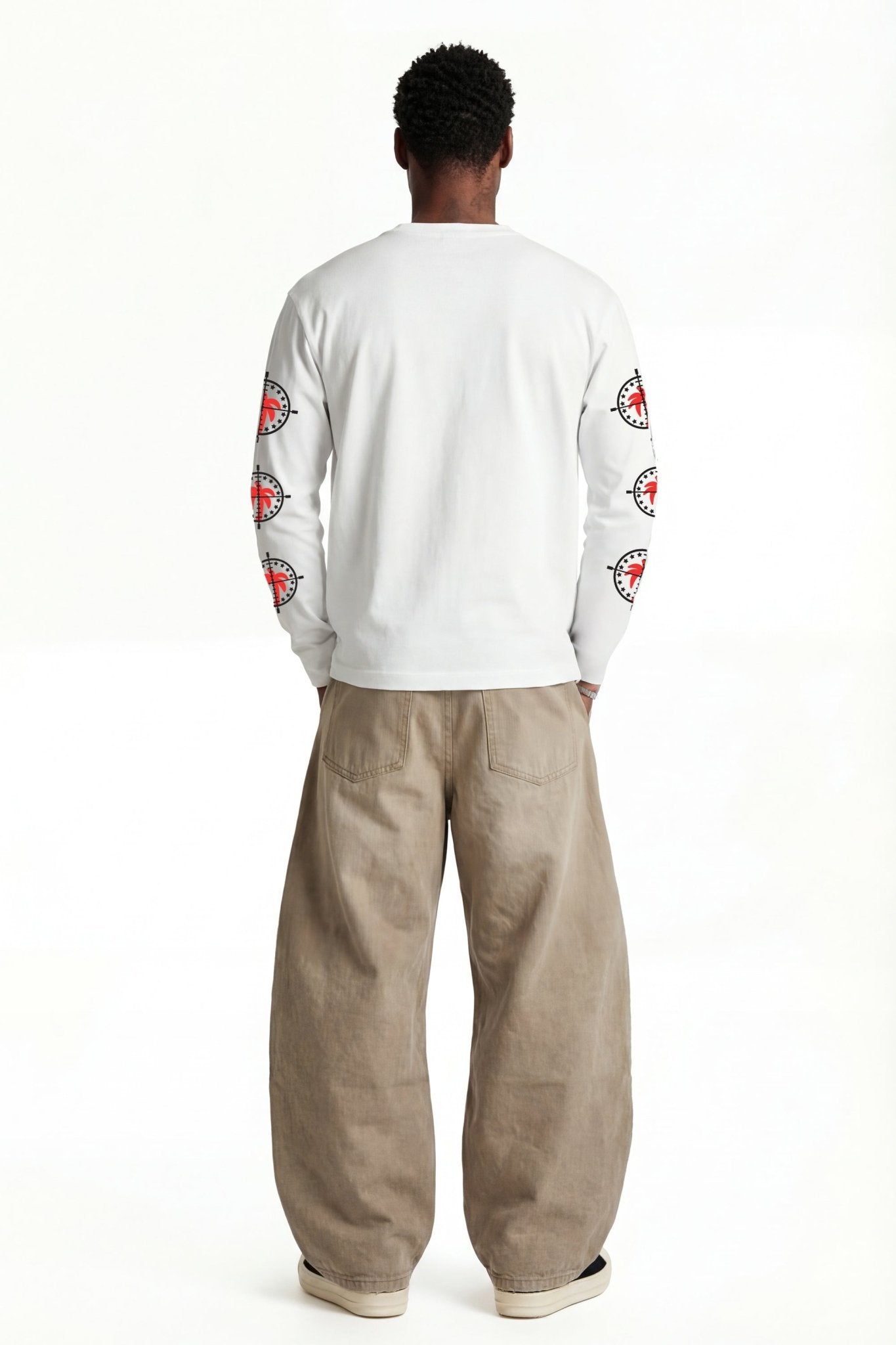 Longsleeve "FOR DREAMERS" Tour White - BASEDODICI®