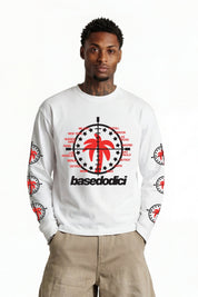 Longsleeve "FOR DREAMERS" Tour White - BASEDODICI®