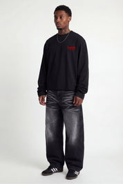 Longsleeve "KILLED ROMANCE" Black/Red - BASEDODICI®
