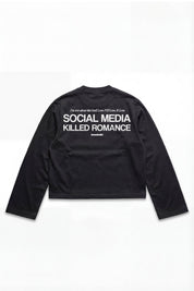 Longsleeve "KILLED ROMANCE" Black/White - BASEDODICI®