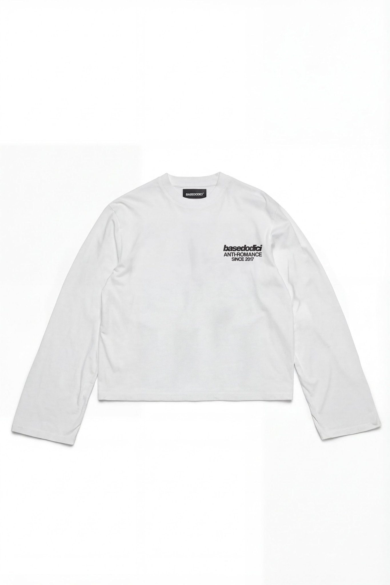 Longsleeve "KILLED ROMANCE" White/Black - BASEDODICI®