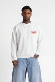 Longsleeve "KILLED ROMANCE" White/Red - BASEDODICI®