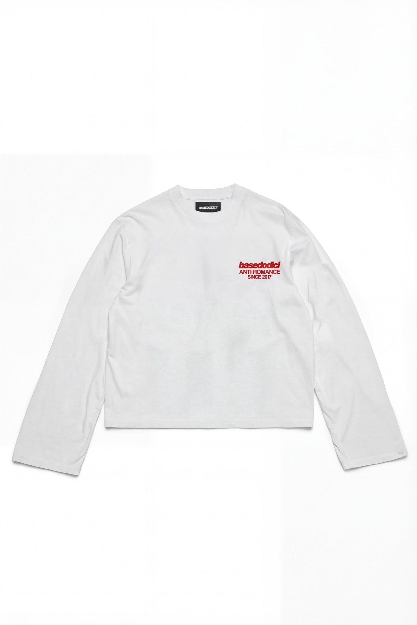Longsleeve "KILLED ROMANCE" White/Red - BASEDODICI®