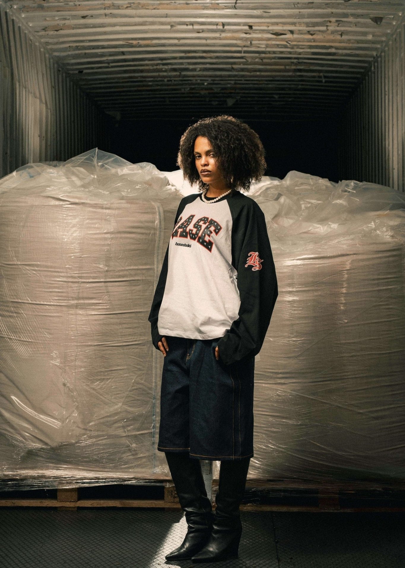 Longsleeve "LAST DELIVERY" BASE White - BASEDODICI®