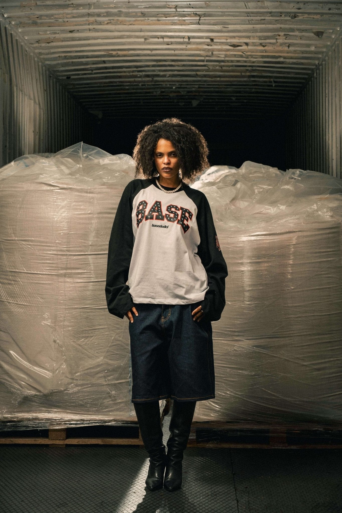 Longsleeve "LAST DELIVERY" BASE White - BASEDODICI®