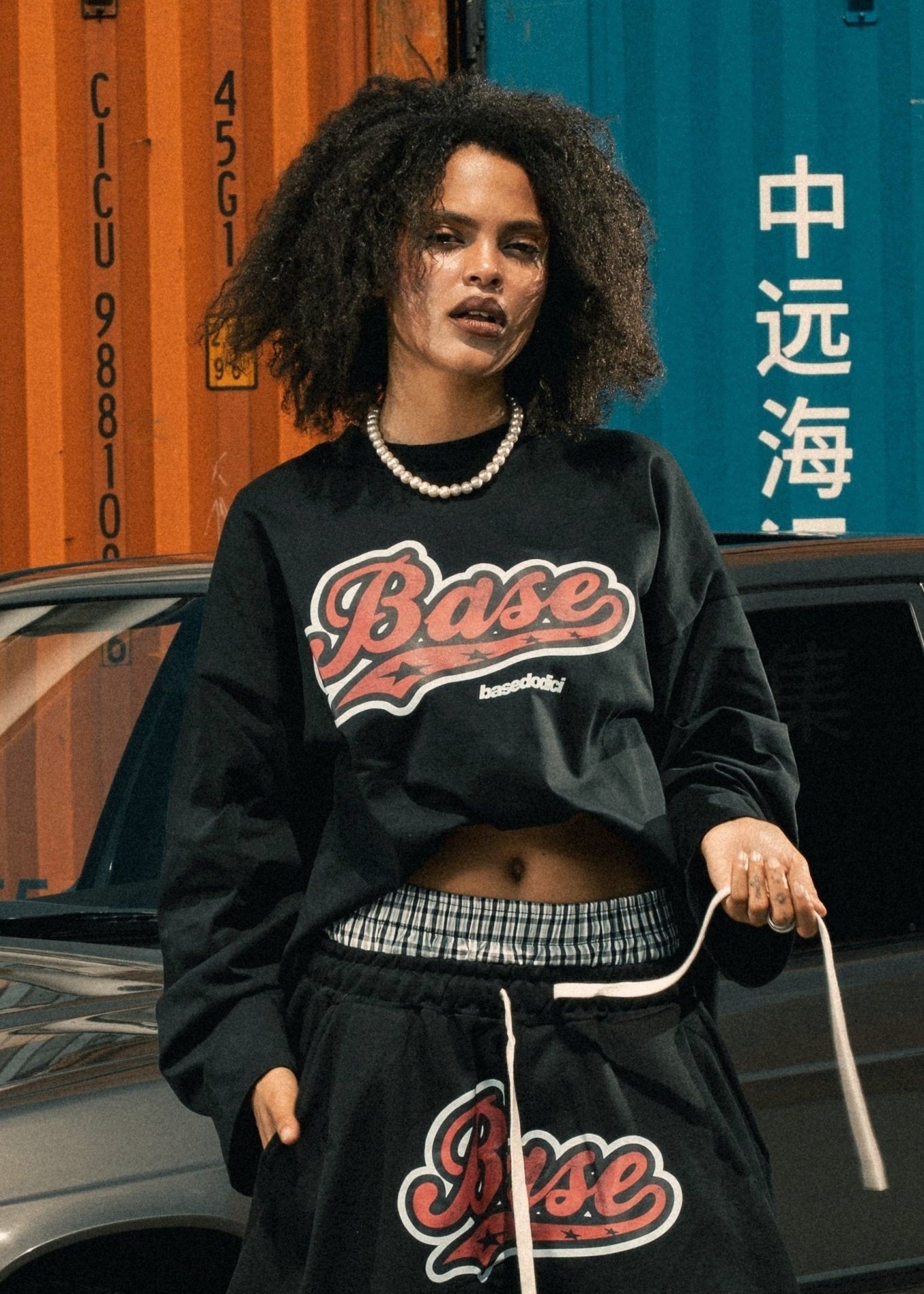 Longsleeve "LAST DELIVERY" League Black - BASEDODICI®