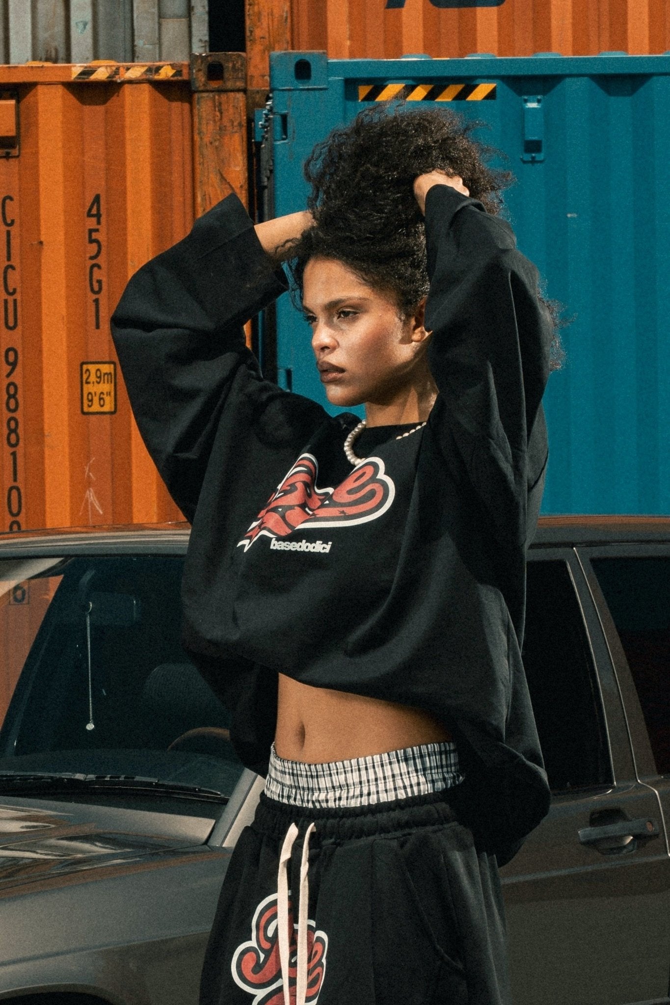 Longsleeve "LAST DELIVERY" League Black - BASEDODICI®