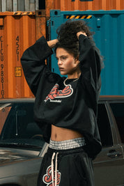 Longsleeve "LAST DELIVERY" League Black - BASEDODICI®