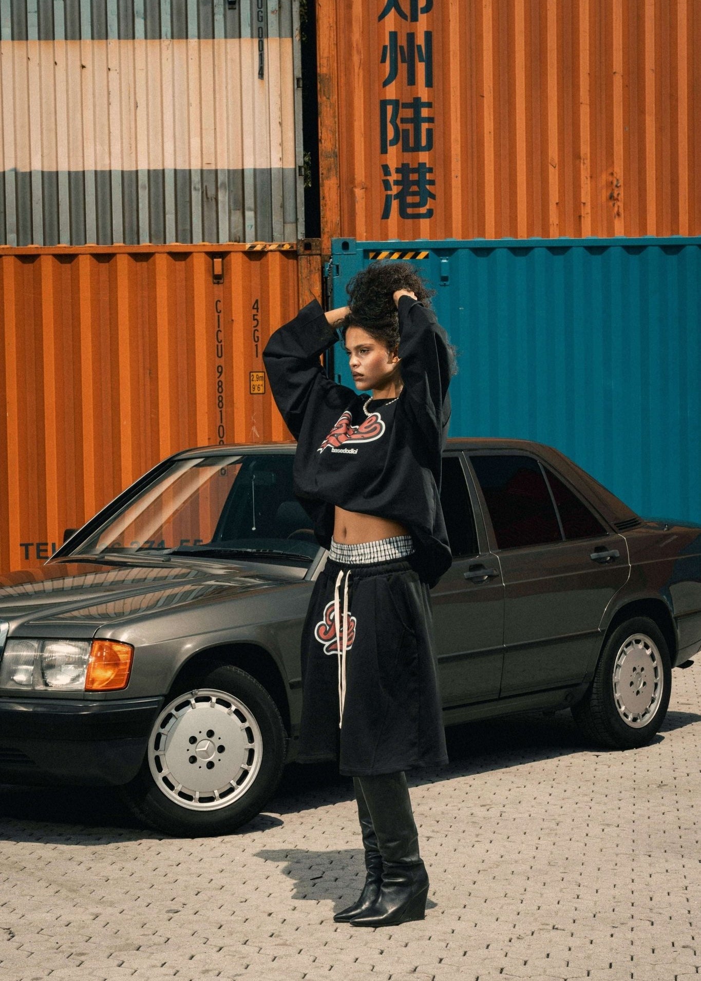 Longsleeve "LAST DELIVERY" League Black - BASEDODICI®