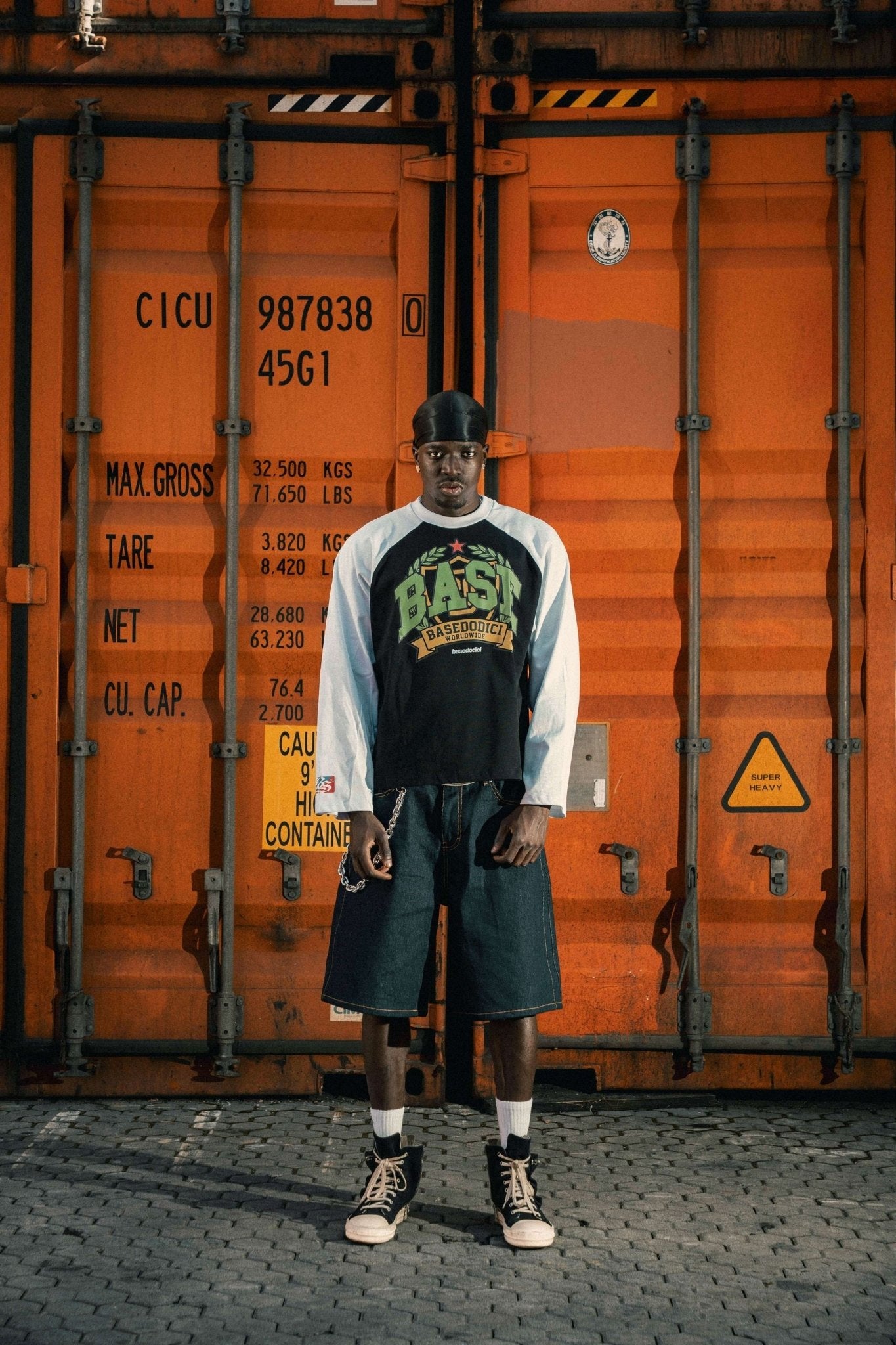 Longsleeve "LAST DELIVERY" University Black/White - BASEDODICI®