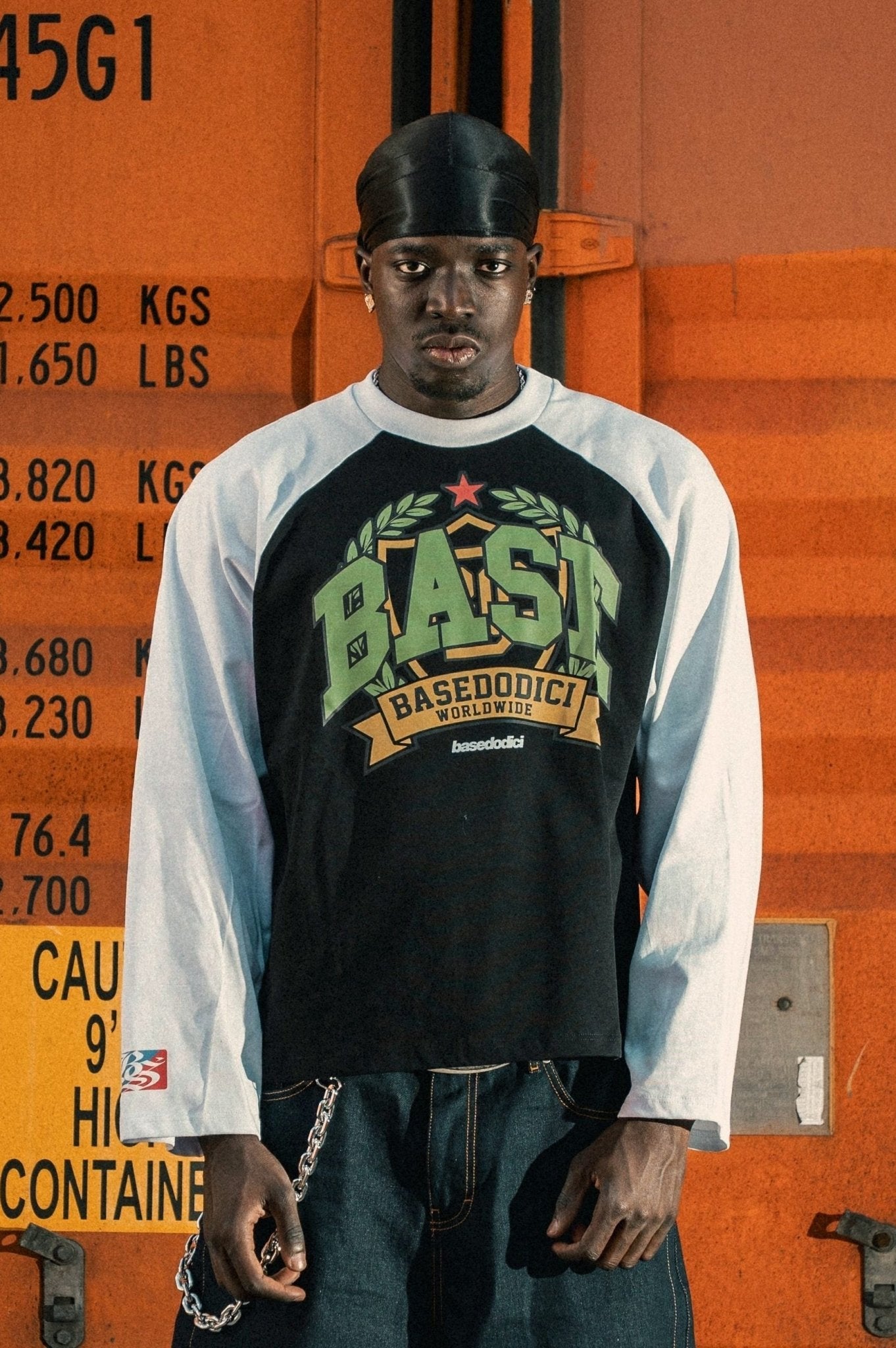 Longsleeve "LAST DELIVERY" University Black/White - BASEDODICI®