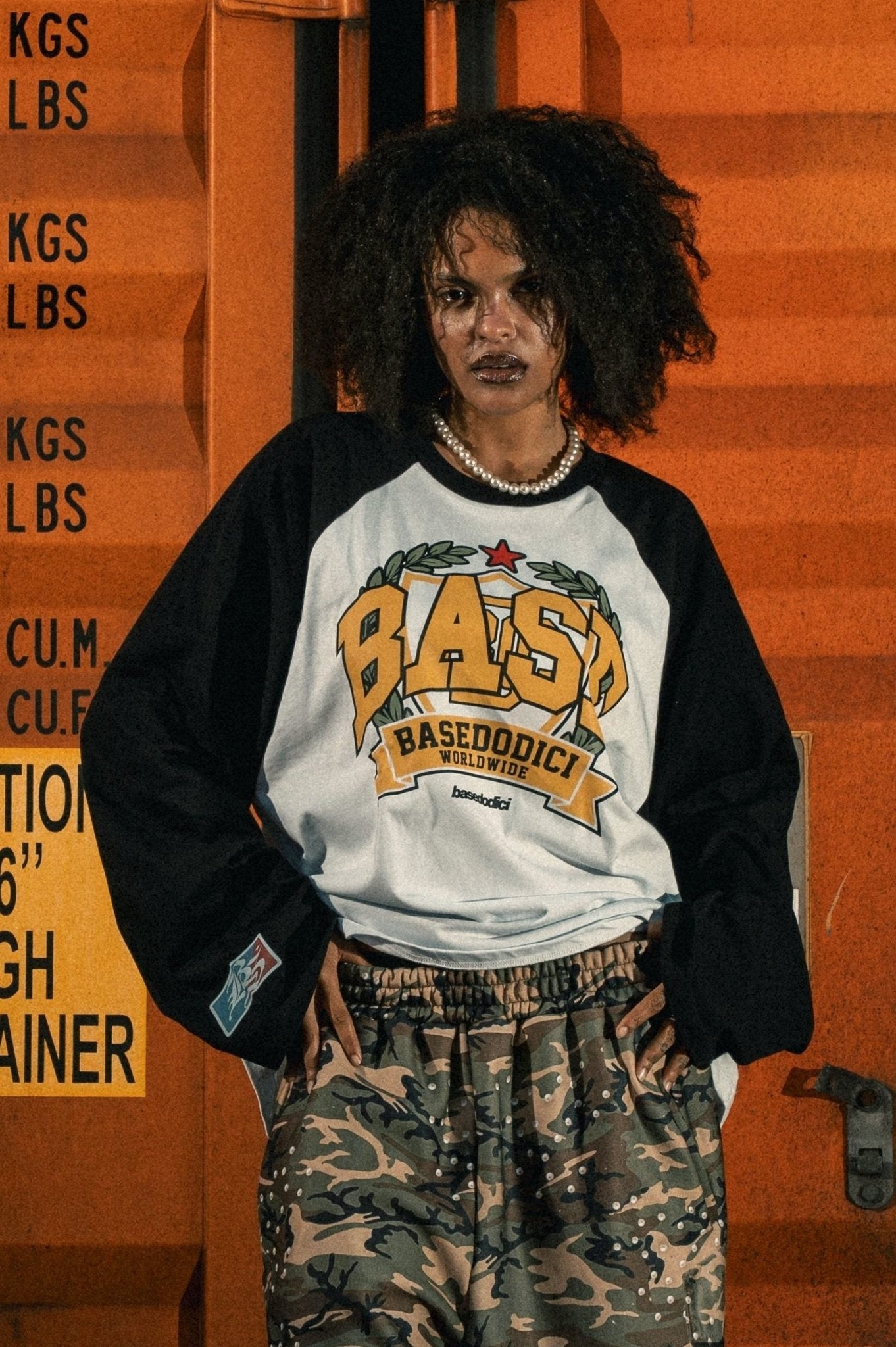 Longsleeve "LAST DELIVERY" University White/Black - BASEDODICI®