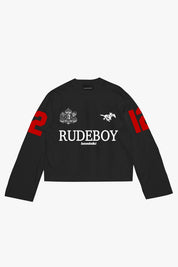 Longsleeve "RUDEBOY LDN" 12 Black - BASEDODICI®