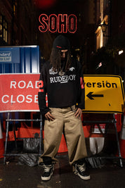 Longsleeve "RUDEBOY LDN" 12 Black - BASEDODICI®