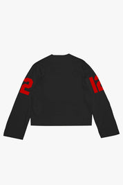 Longsleeve "RUDEBOY LDN" 12 Black - BASEDODICI®
