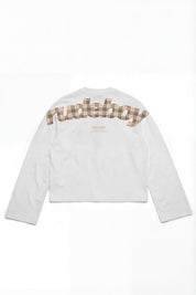 Longsleeve "RUDEBOY LDN" BURBY White - BASEDODICI®