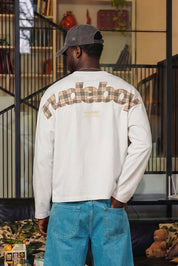 Longsleeve "RUDEBOY LDN" BURBY White - BASEDODICI®