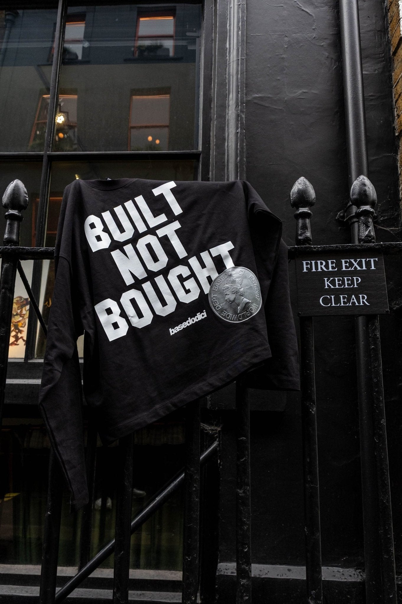 Longsleeve "RUDEBOY LDN" NotBought Black - BASEDODICI®