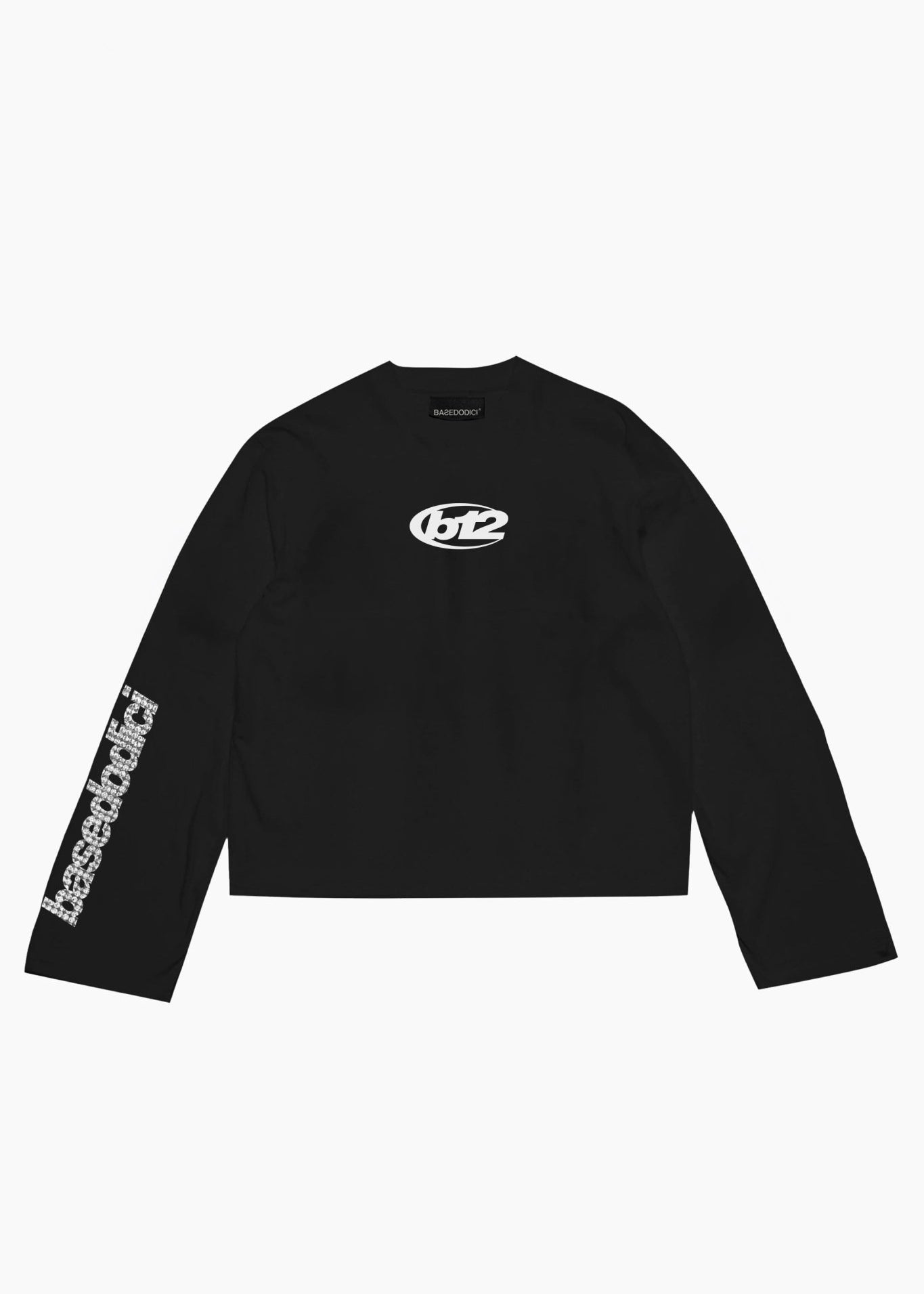 Longsleeve "VALENTINE" Cupid Black - BASEDODICI®