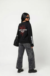 Longsleeve "VALENTINE" Cupid Black - BASEDODICI®
