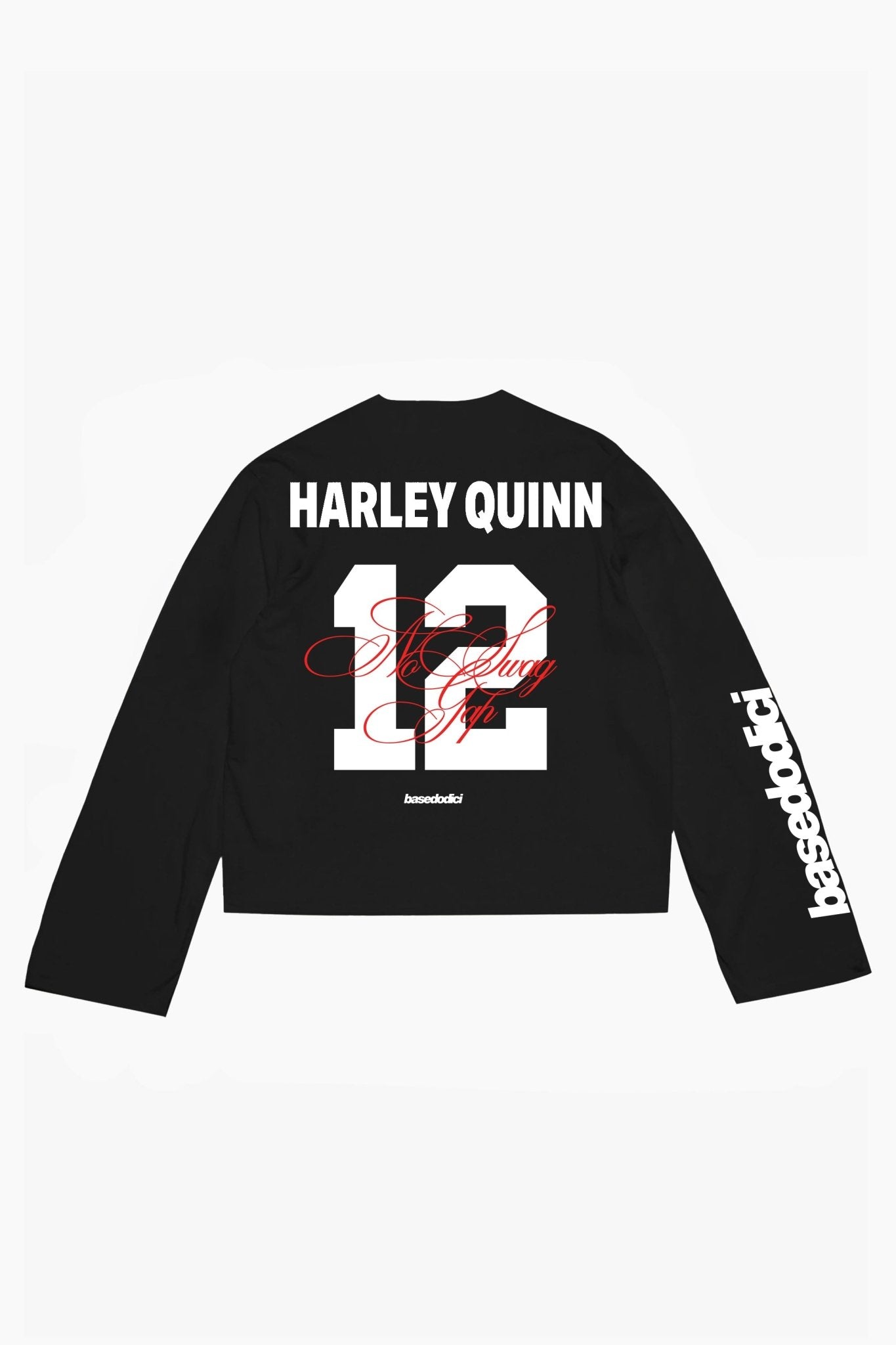 Longsleeve "VALENTINE" HarleyQuinn Black - BASEDODICI®