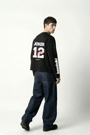 Longsleeve "VALENTINE" Joker Black - BASEDODICI®