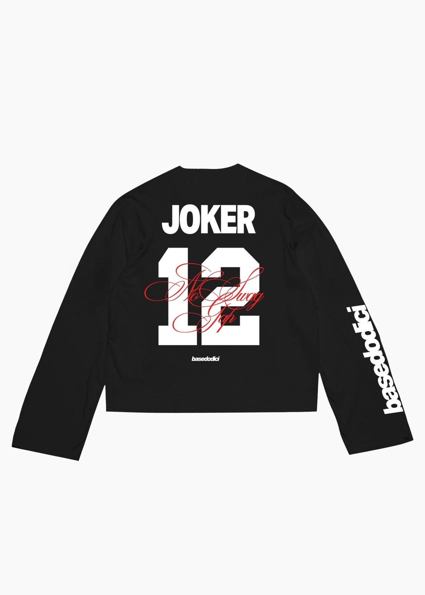 Longsleeve "VALENTINE" Joker Black - BASEDODICI®