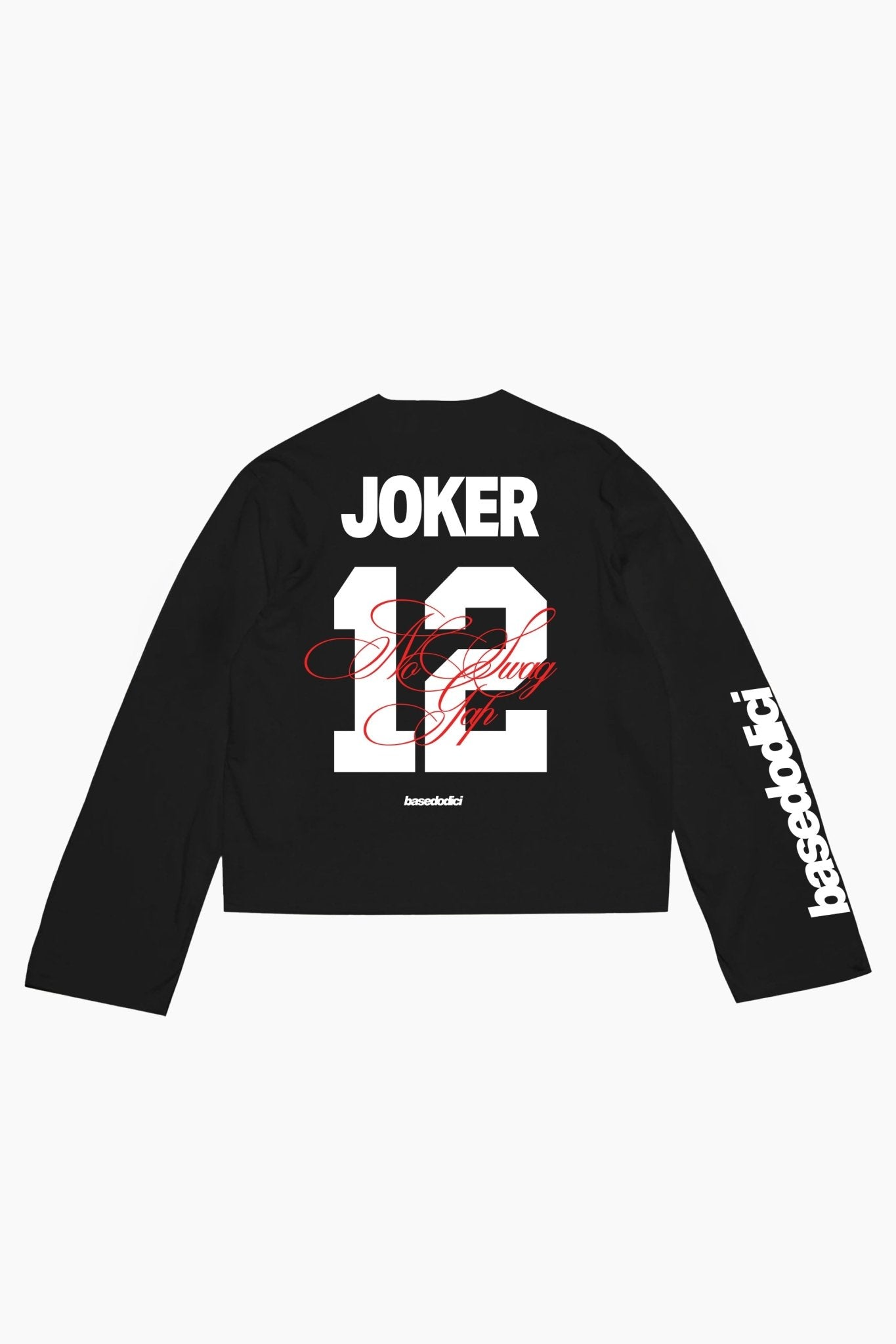 Longsleeve "VALENTINE" Joker Black - BASEDODICI®
