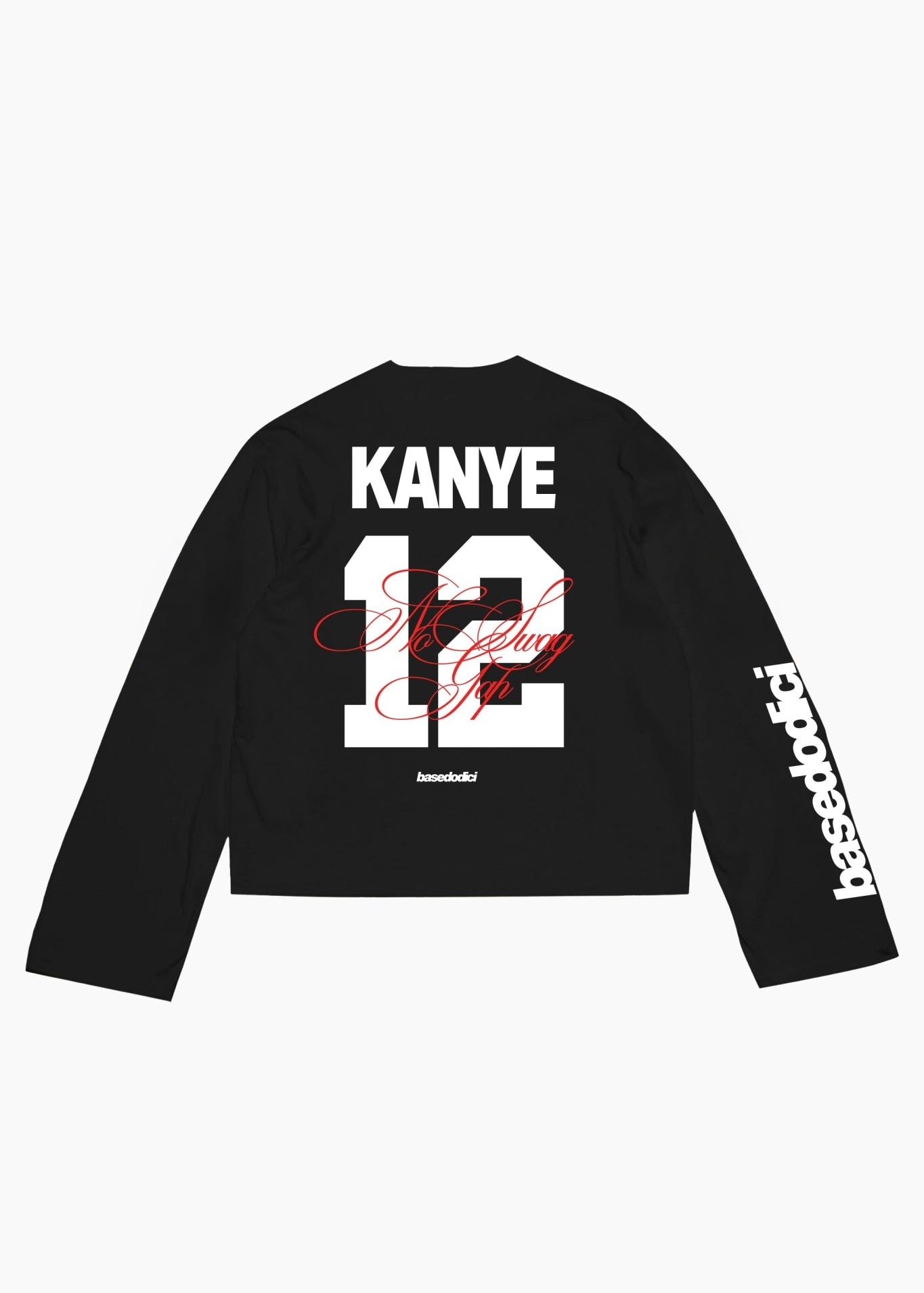 Longsleeve "VALENTINE" Kanye Black - BASEDODICI®