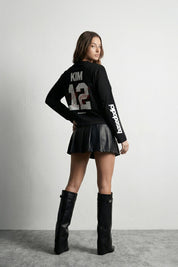 Longsleeve "VALENTINE" Kim Black - BASEDODICI®
