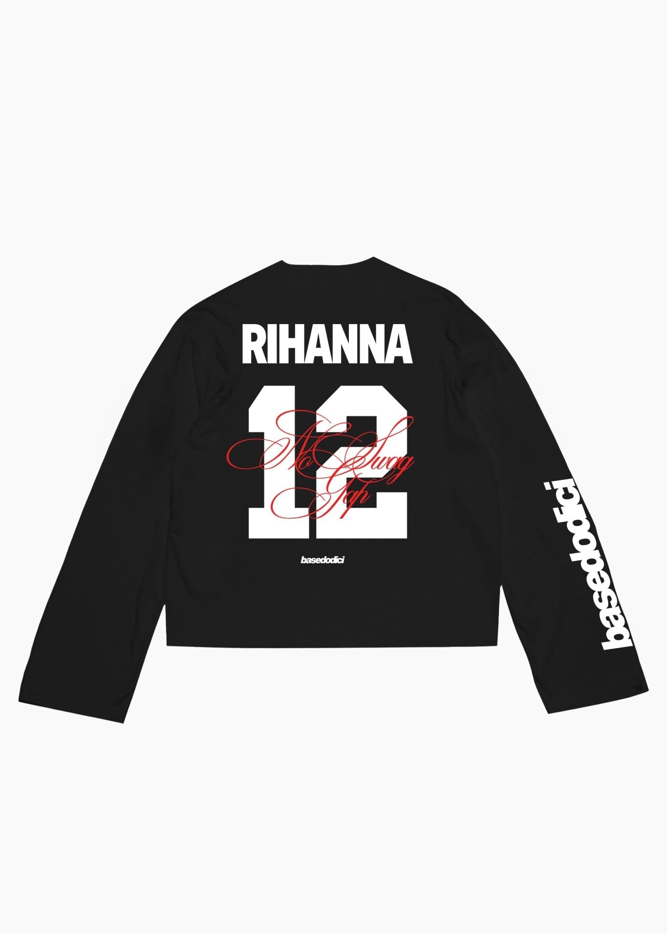 Longsleeve "VALENTINE" Rihanna Black - BASEDODICI®