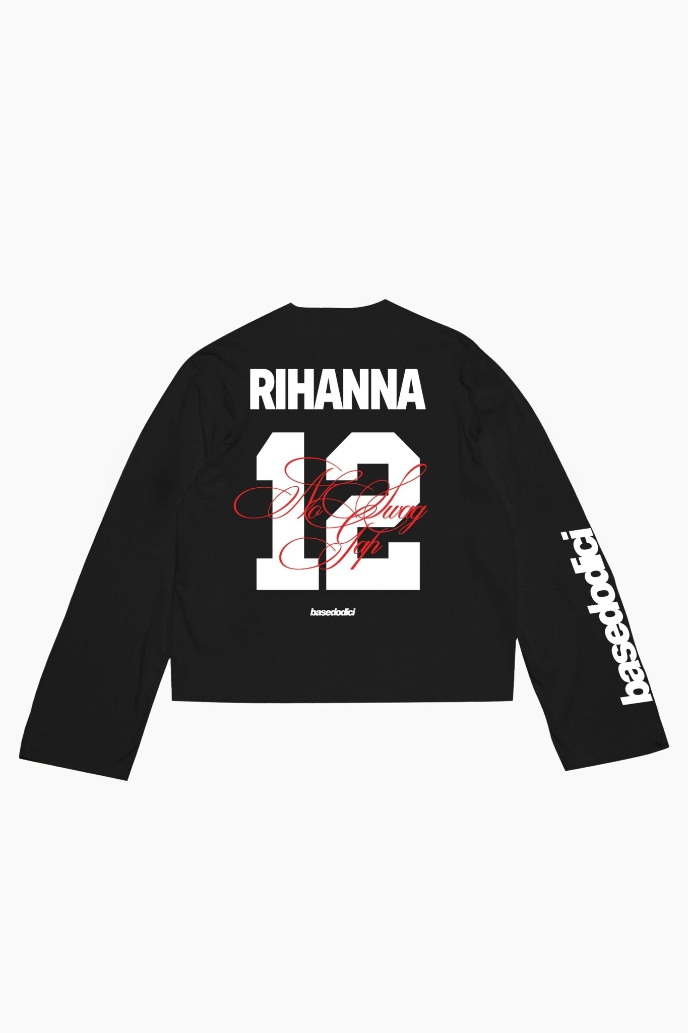 Longsleeve "VALENTINE" Rihanna Black - BASEDODICI®