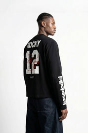 Longsleeve "VALENTINE" Rocky Black - BASEDODICI®