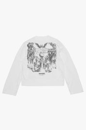 Longsleeve "WORLD TOUR" Scarface White - BASEDODICI®