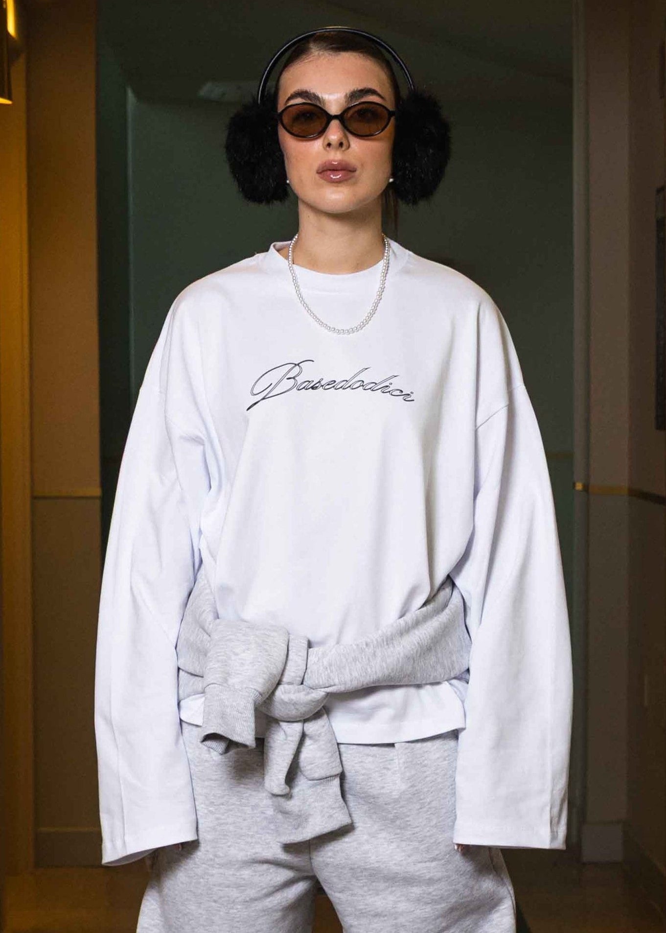 Longsleeve "WORLD TOUR" Scarface White - BASEDODICI®
