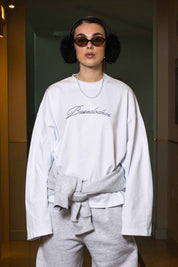 Longsleeve "WORLD TOUR" Scarface White - BASEDODICI®