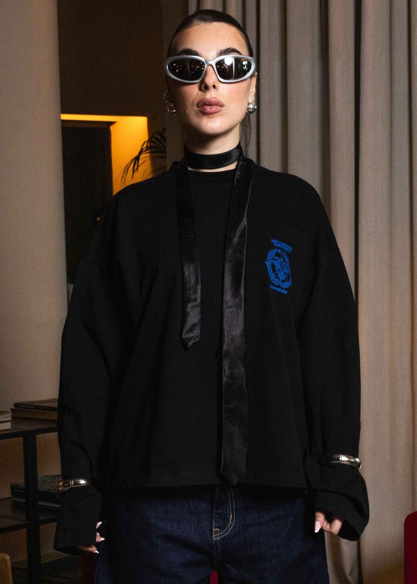 Longsleeve "WORLD TOUR" X - RAY Black - BASEDODICI®
