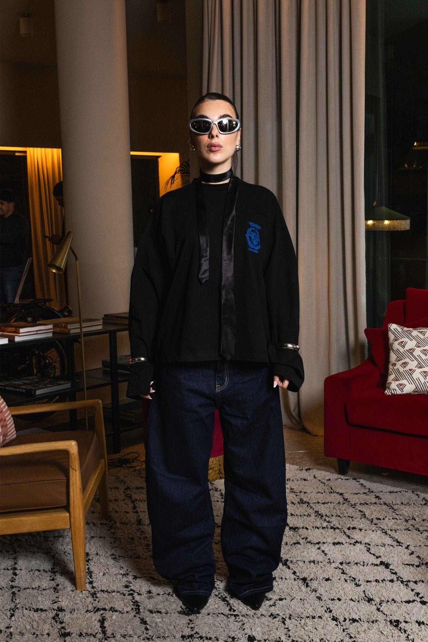 Longsleeve "WORLD TOUR" X - RAY Black - BASEDODICI®