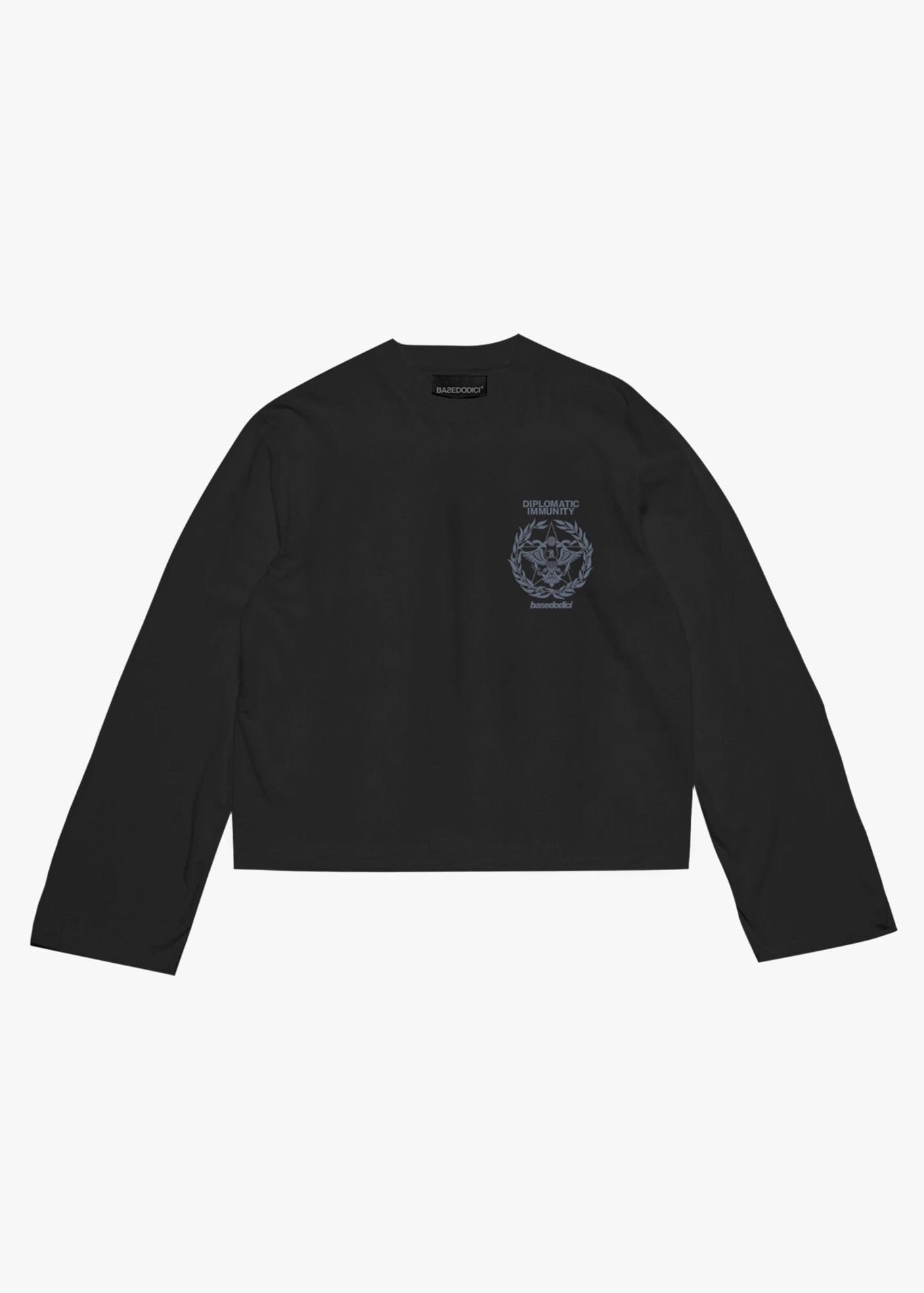 Longsleeve "WORLD TOUR" X - RAY Black - BASEDODICI®