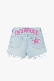 Look “DIVA” Invidiose Shorts Light Blue - BASEDODICI®