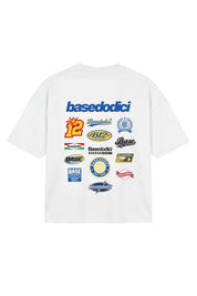 Look "LAST DELIVERY" BackLogos White Light Blue - BASEDODICI®