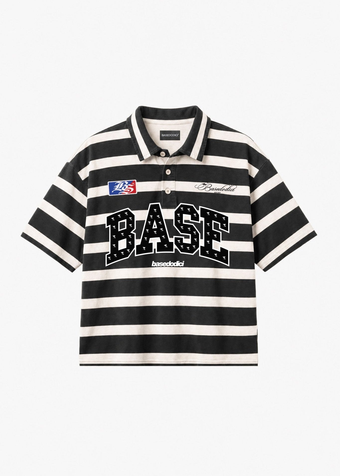 Look "LAST DELIVERY" BASE Stripe Cargo Military - BASEDODICI®