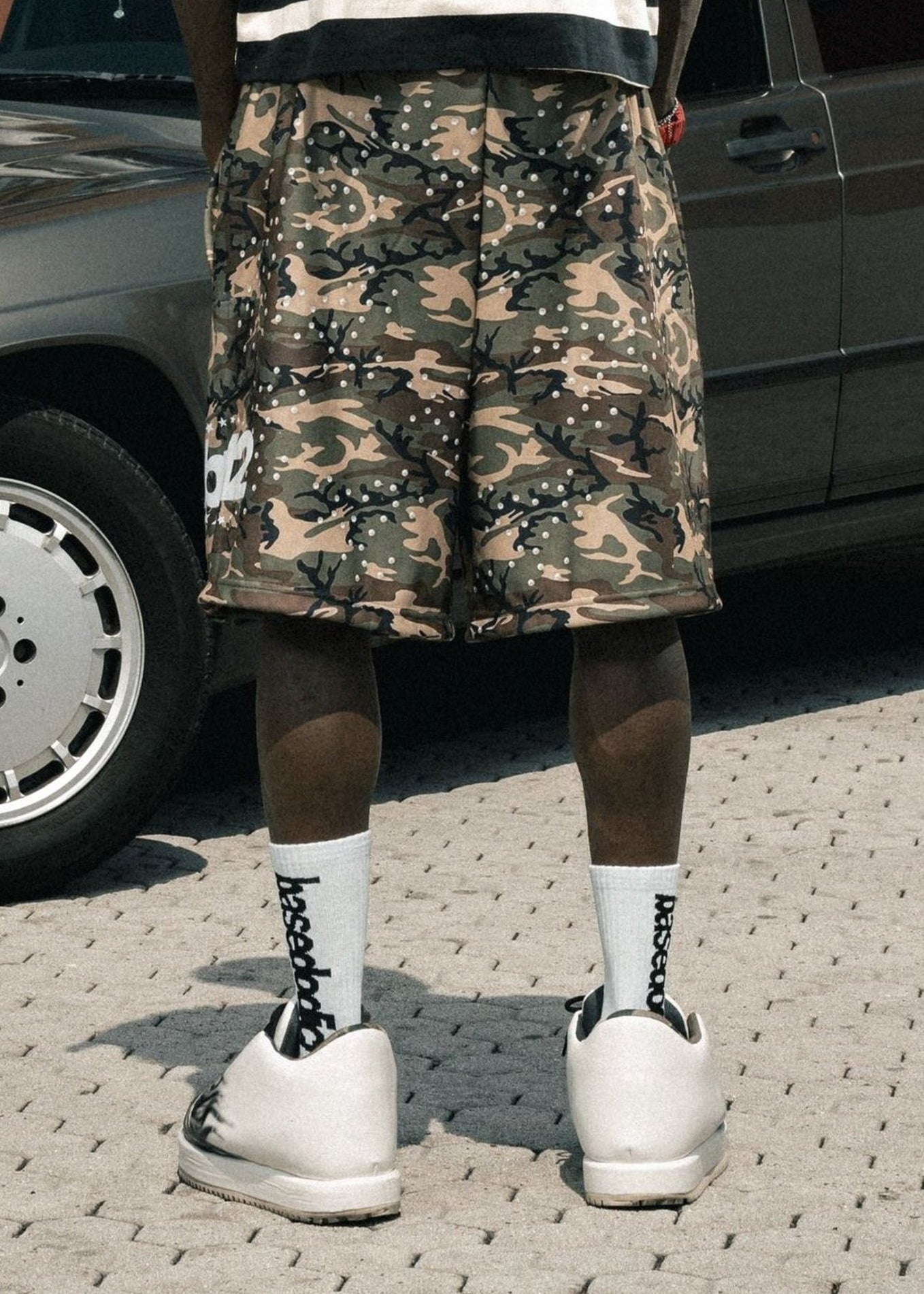 Look "LAST DELIVERY" BASE Stripe Cargo Military - BASEDODICI®