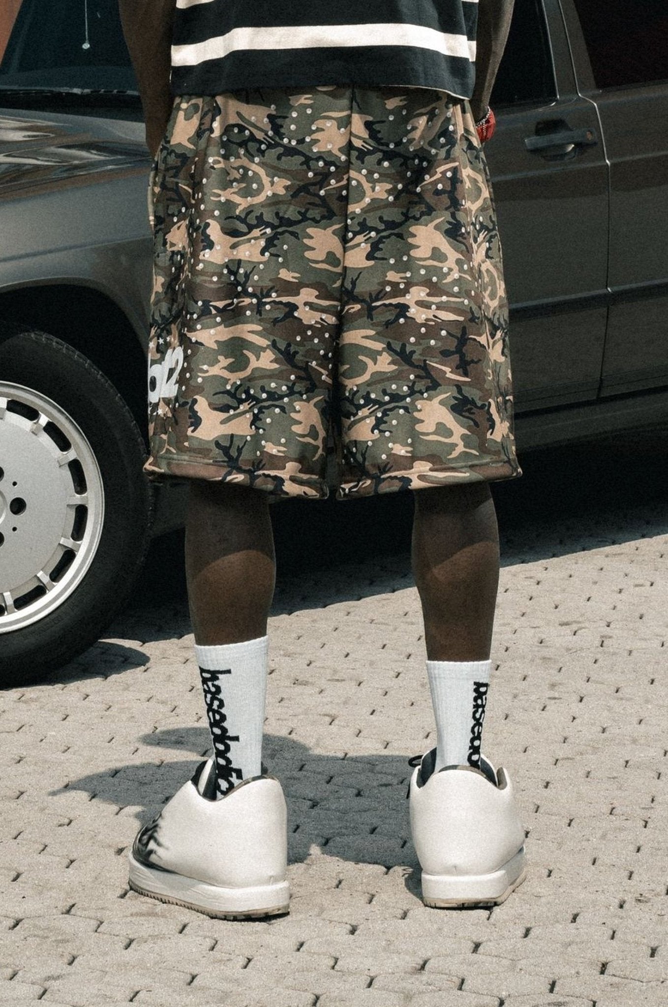 Look "LAST DELIVERY" BASE Stripe Cargo Military - BASEDODICI®