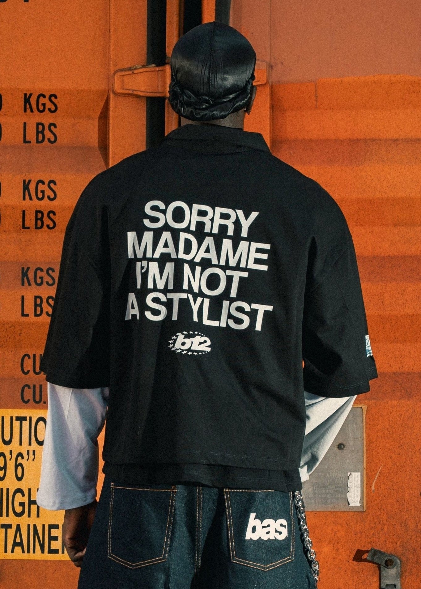 Look "LAST DELIVERY" SorryMadame Black DarkBlue - BASEDODICI®