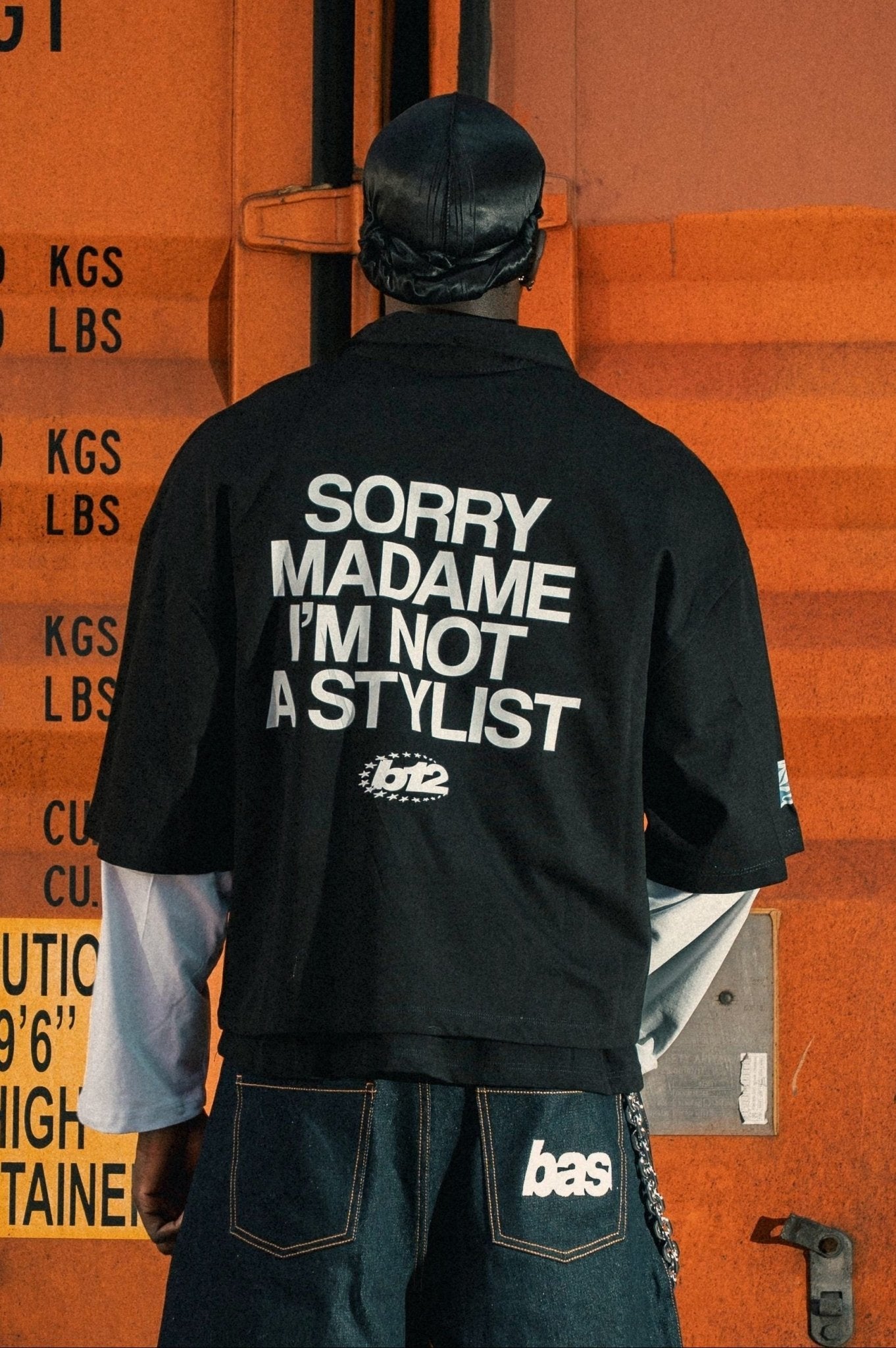 Look "LAST DELIVERY" SorryMadame Black DarkBlue - BASEDODICI®