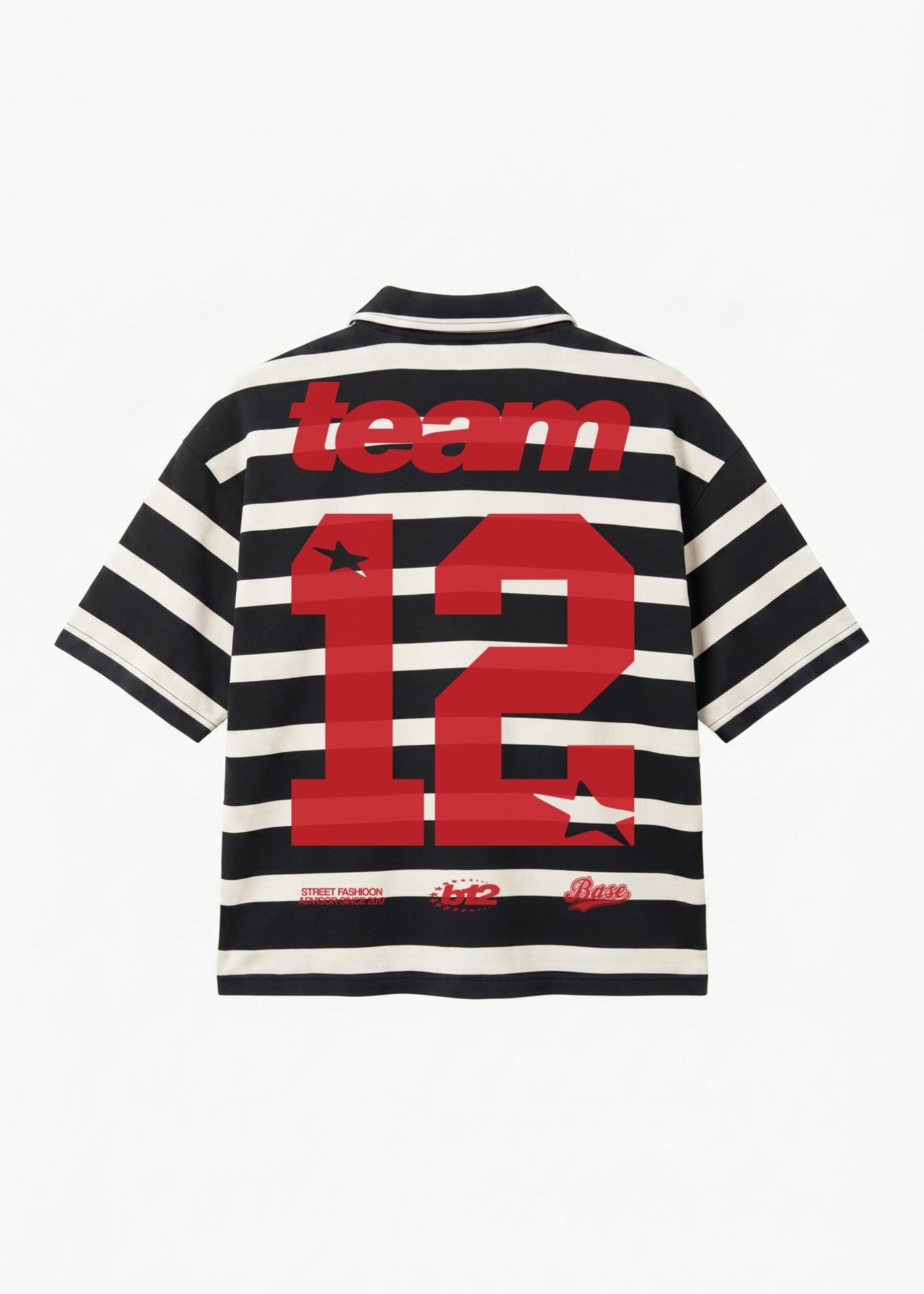 Look "LAST DELIVERY" Team12 Stripe DoubleLayer - BASEDODICI®
