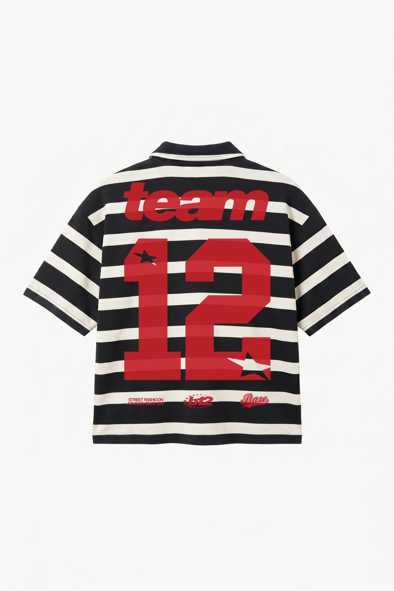 Look "LAST DELIVERY" Team12 Stripe DoubleLayer - BASEDODICI®