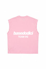 Tank "TEAM012" BackLogo Pink